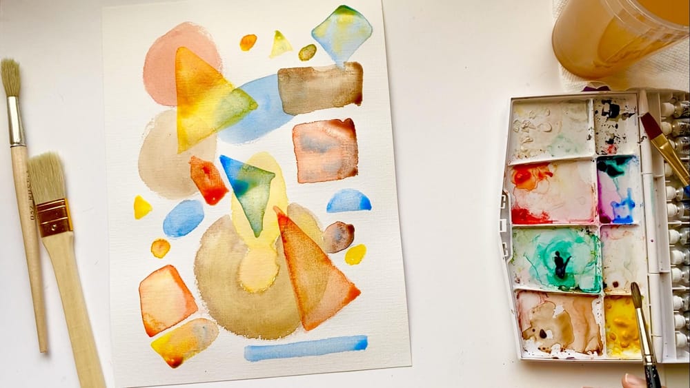 My Abstract Painting - image 5 - student project