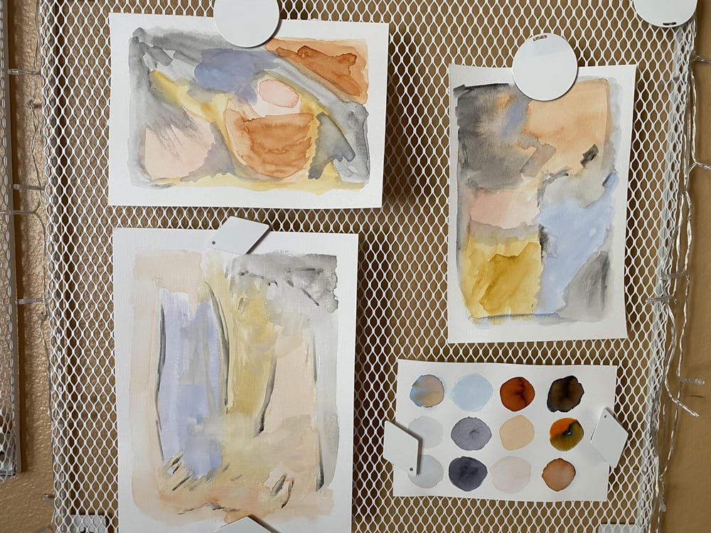 Abstract Watercolor Painting- Layers - image 7 - student project