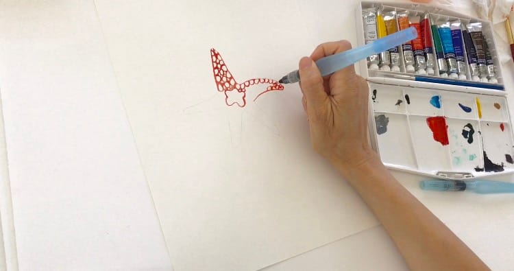 Starfish Painting - image 3 - student project