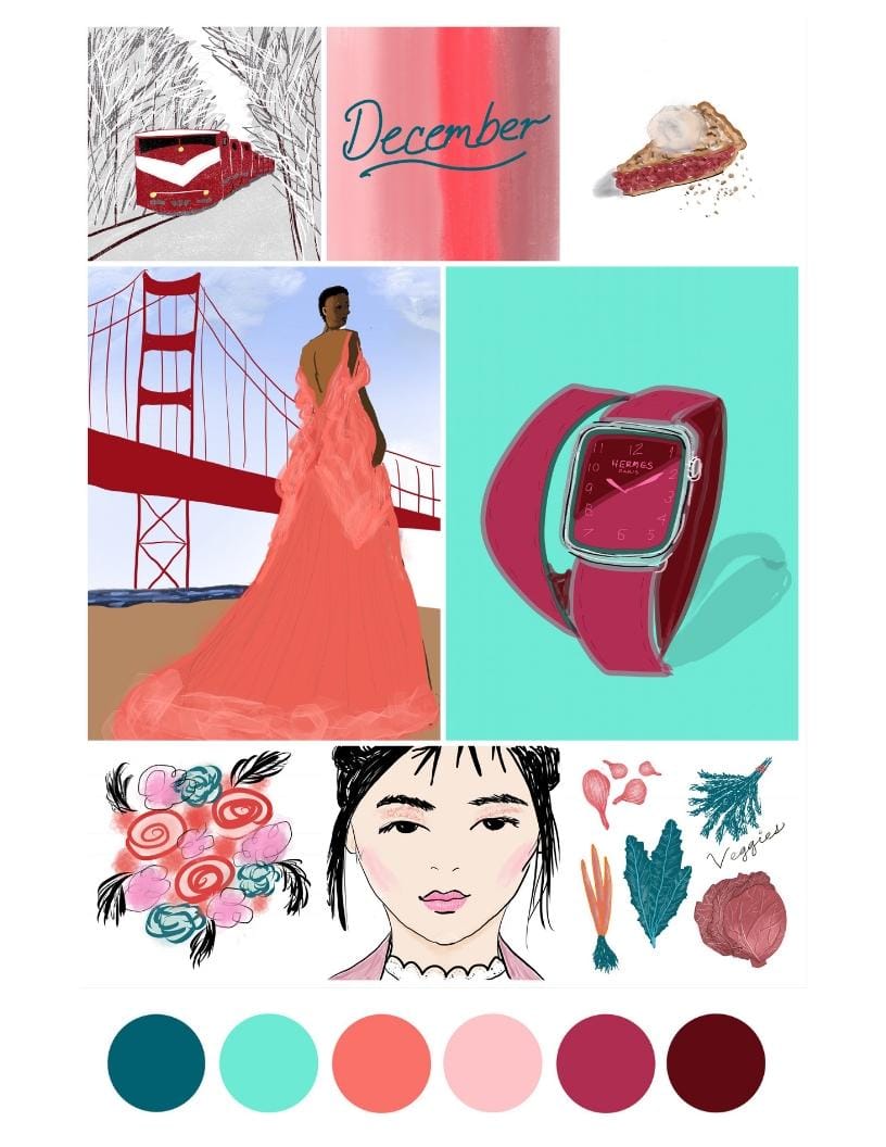 New December Color Palette - image 1 - student project