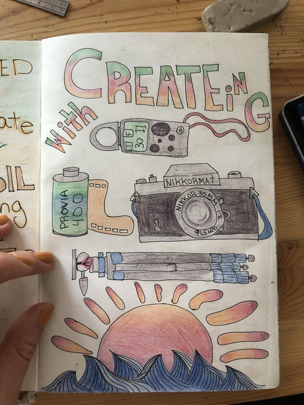 Illustrated Journaling Day 1 - 14 - image 10 - student project