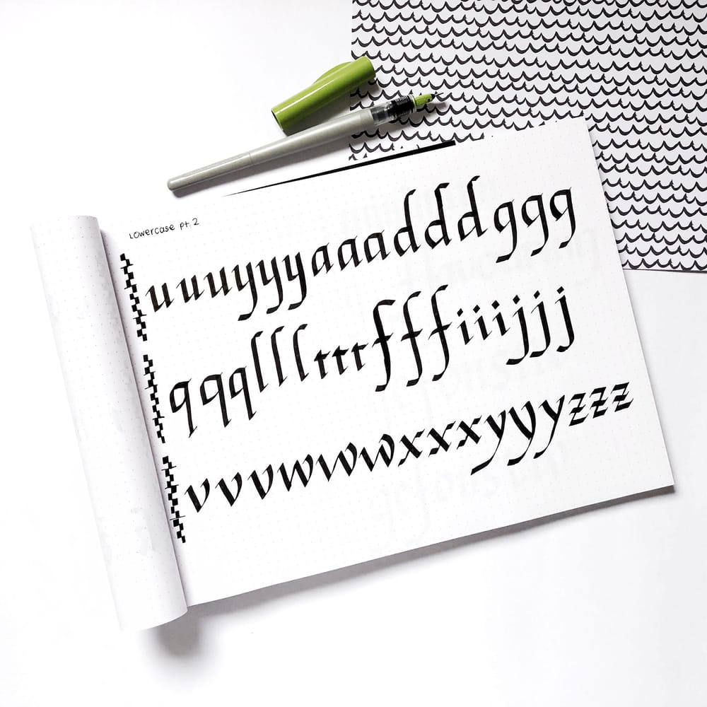 Italic Calligraphy Basics - image 3 - student project