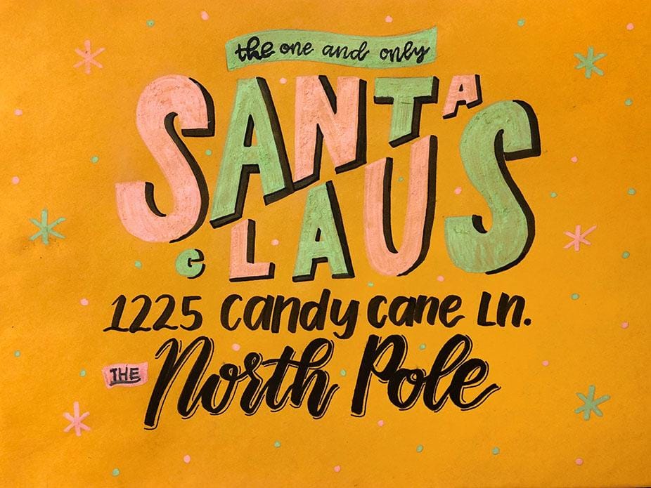 Letter to Santa - image 2 - student project