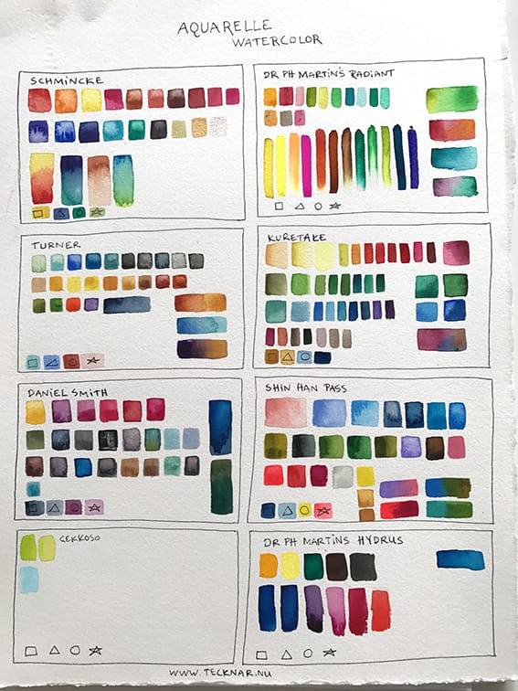 Color chart - image 1 - student project
