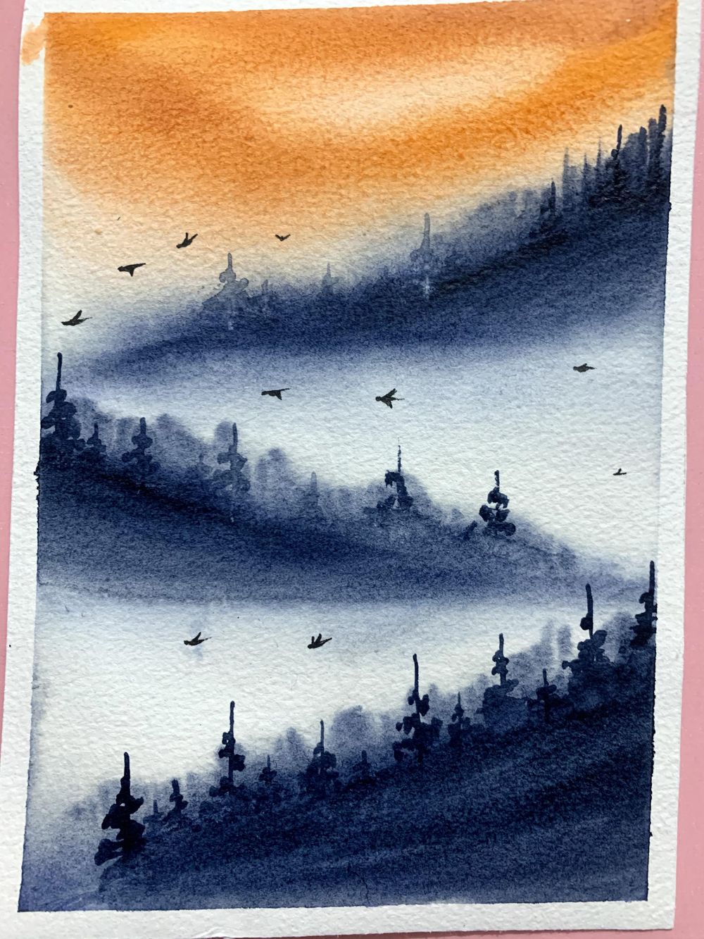 Misty mountains - image 6 - student project