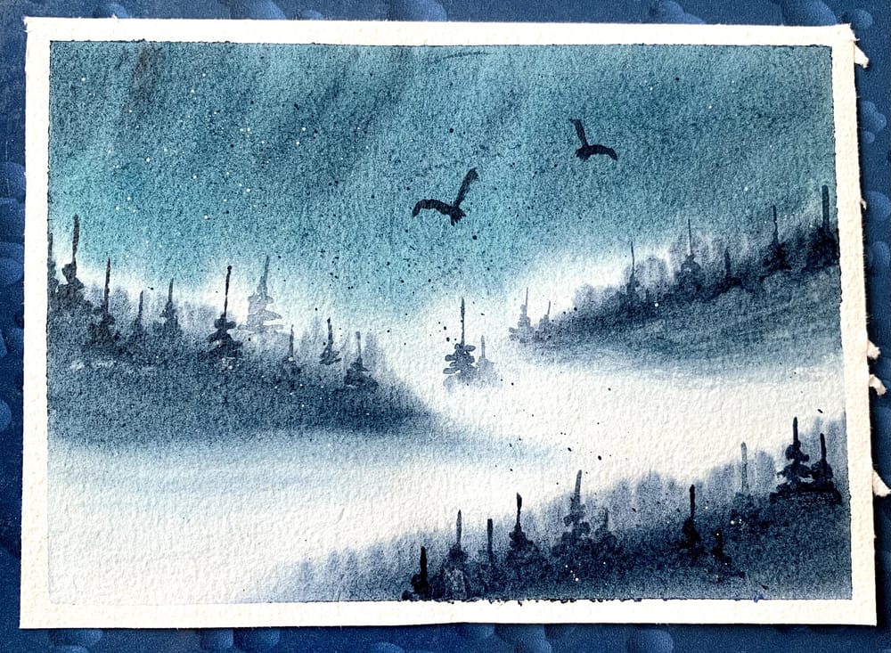 Misty mountains - image 5 - student project