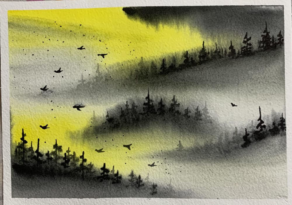 Misty mountains - image 8 - student project