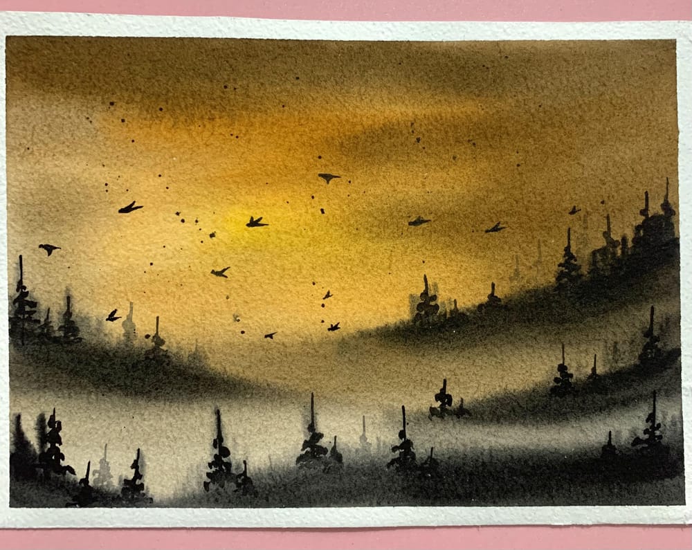 Misty mountains - image 7 - student project