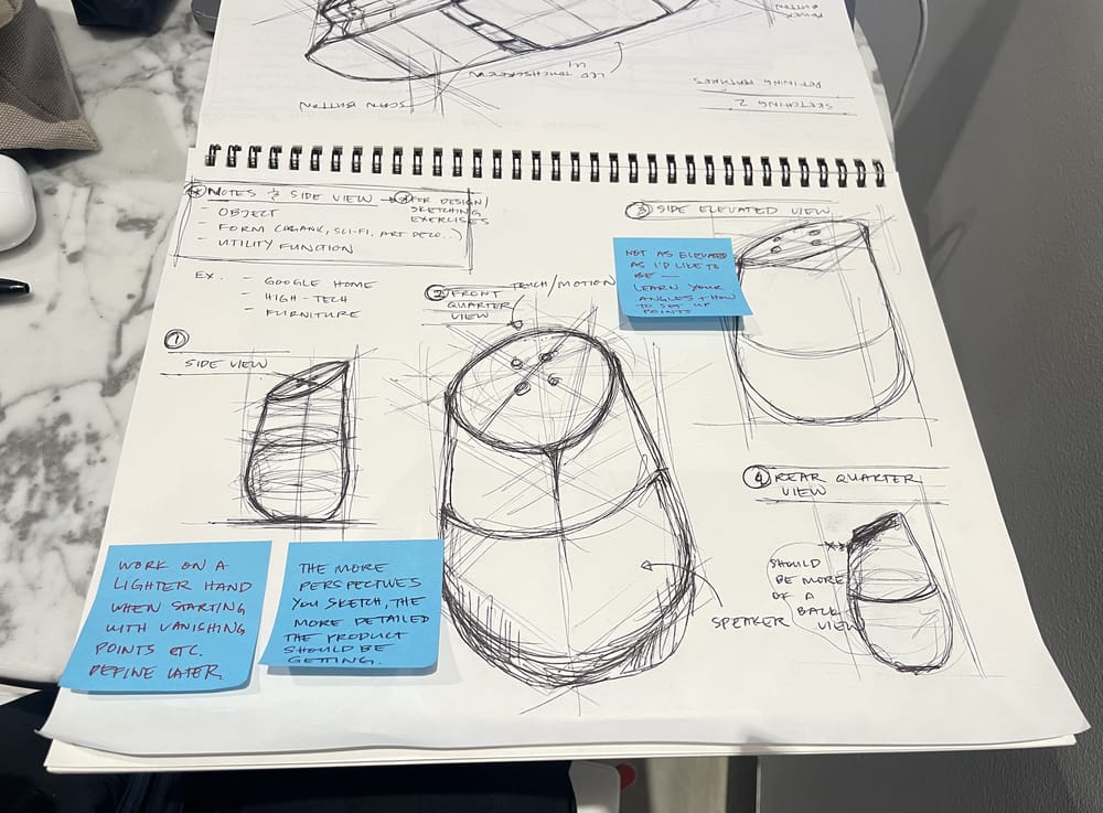 Handheld Product Scanner Ideation Sketch - image 5 - student project
