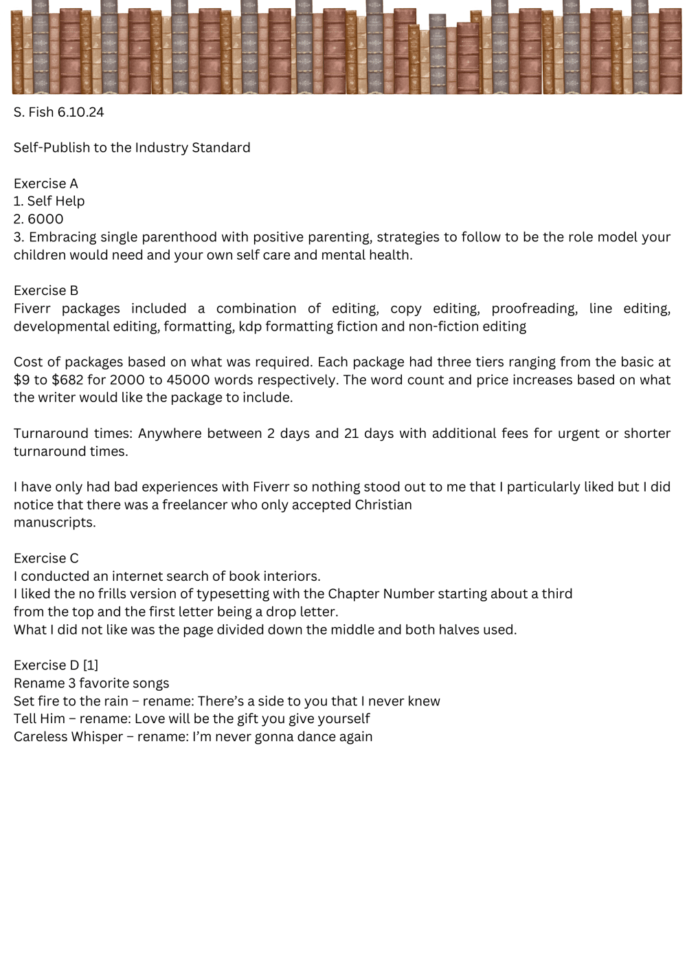 Self Publishing made easy - image 1 - student project