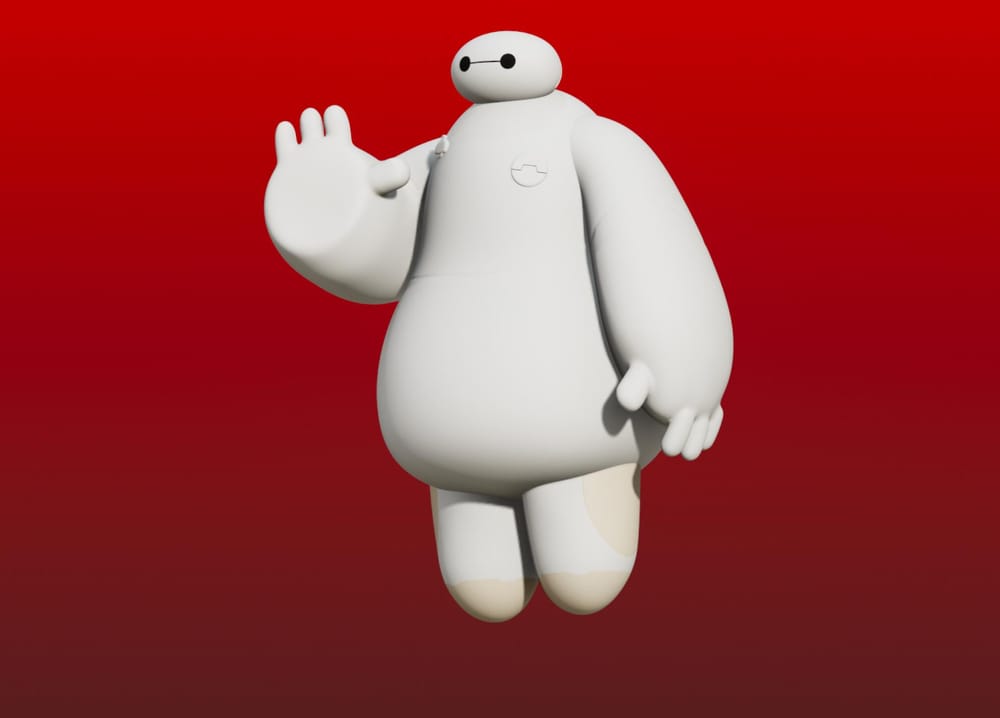 Baymax (and his inverse twin) - image 2 - student project