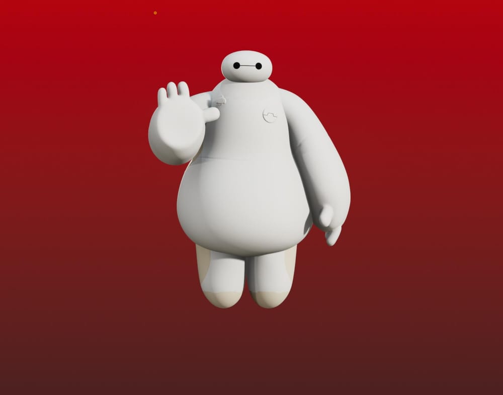Baymax (and his inverse twin) - image 1 - student project