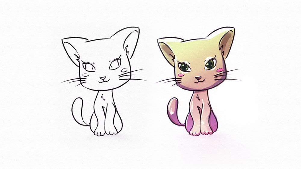 Cute Cats X3 - image 2 - student project