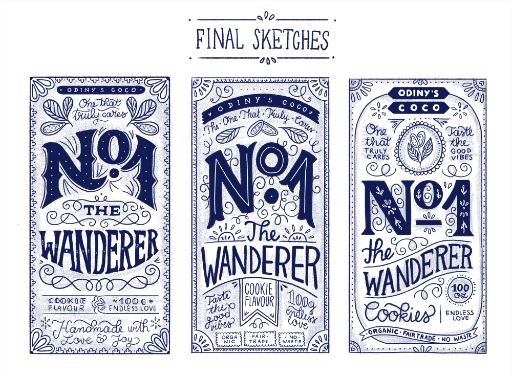 Hand Lettering for the Holidays - lesson No.3 - image 7 - student project