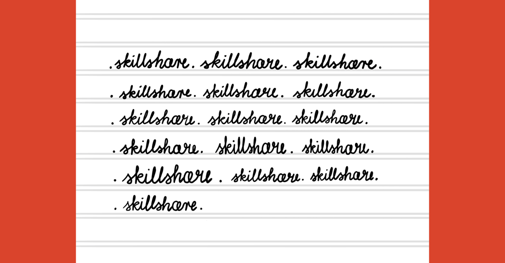 Hand Lettering for the Holidays - lesson No.1 - image 4 - student project