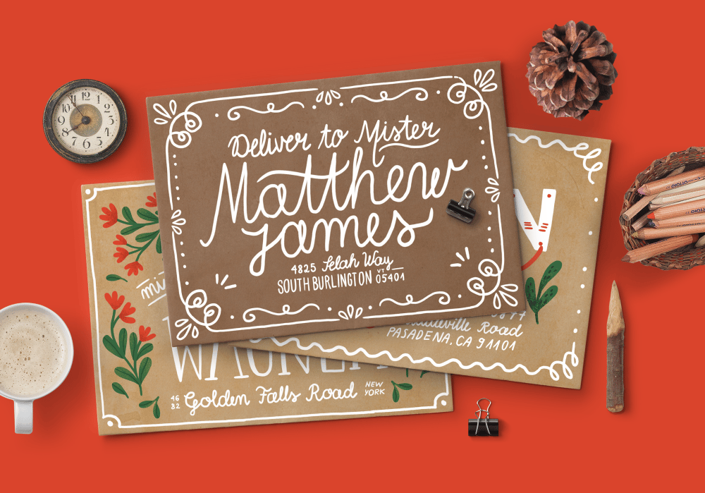 Hand Lettering for the Holidays - lesson No.1 - image 8 - student project