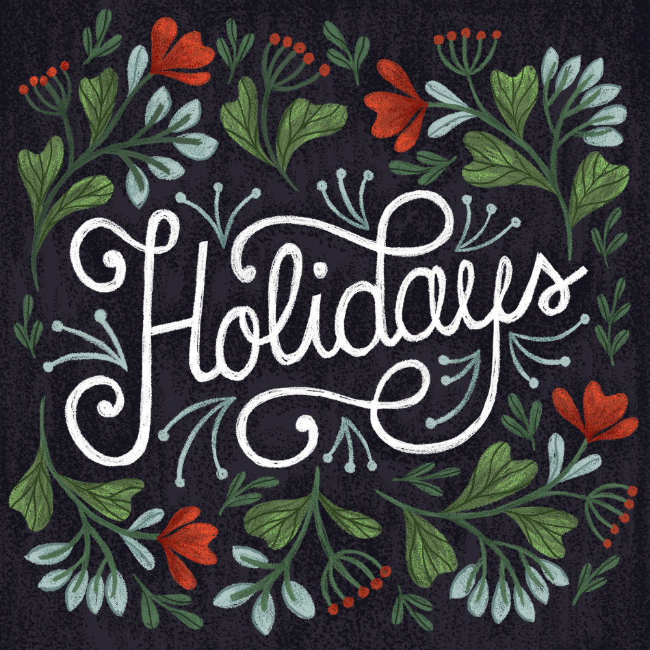 Hand Lettering for the Holidays - lesson No.2 - image 8 - student project