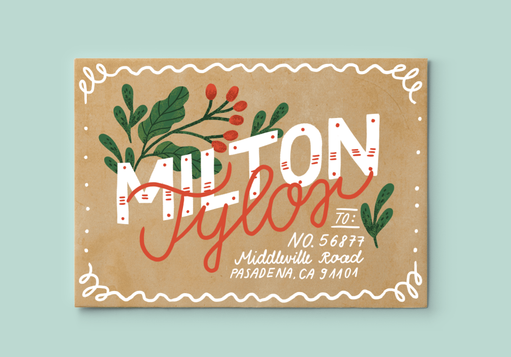 Hand Lettering for the Holidays - lesson No.1 - image 5 - student project
