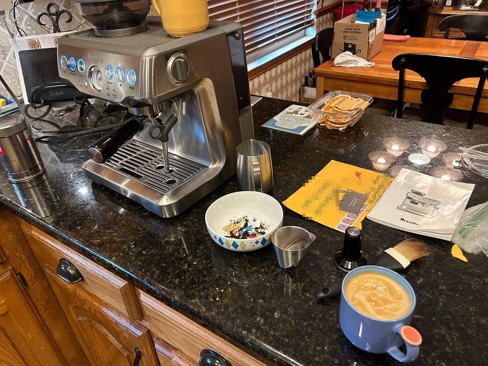 Vanilla Latte on Breville Express - image 1 - student project