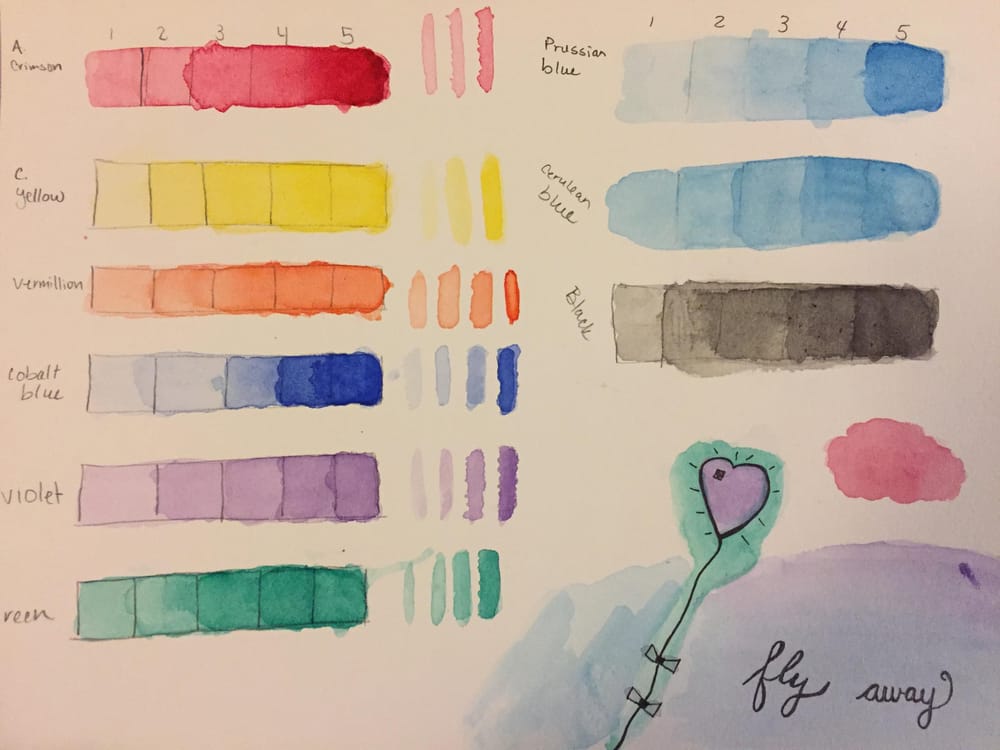 Watercolors Progress - image 1 - student project