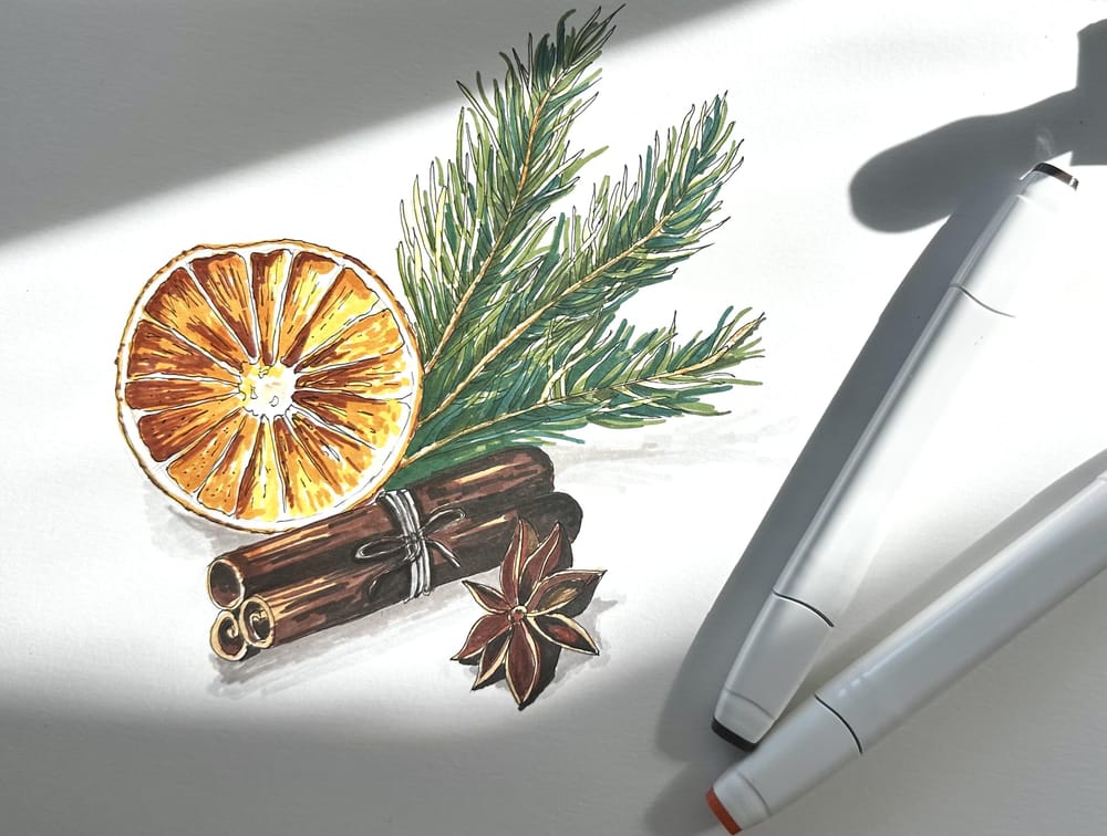 Winter pot pourri - image 2 - student project