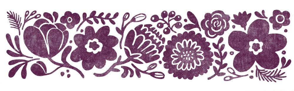 Retro flowers - image 5 - student project
