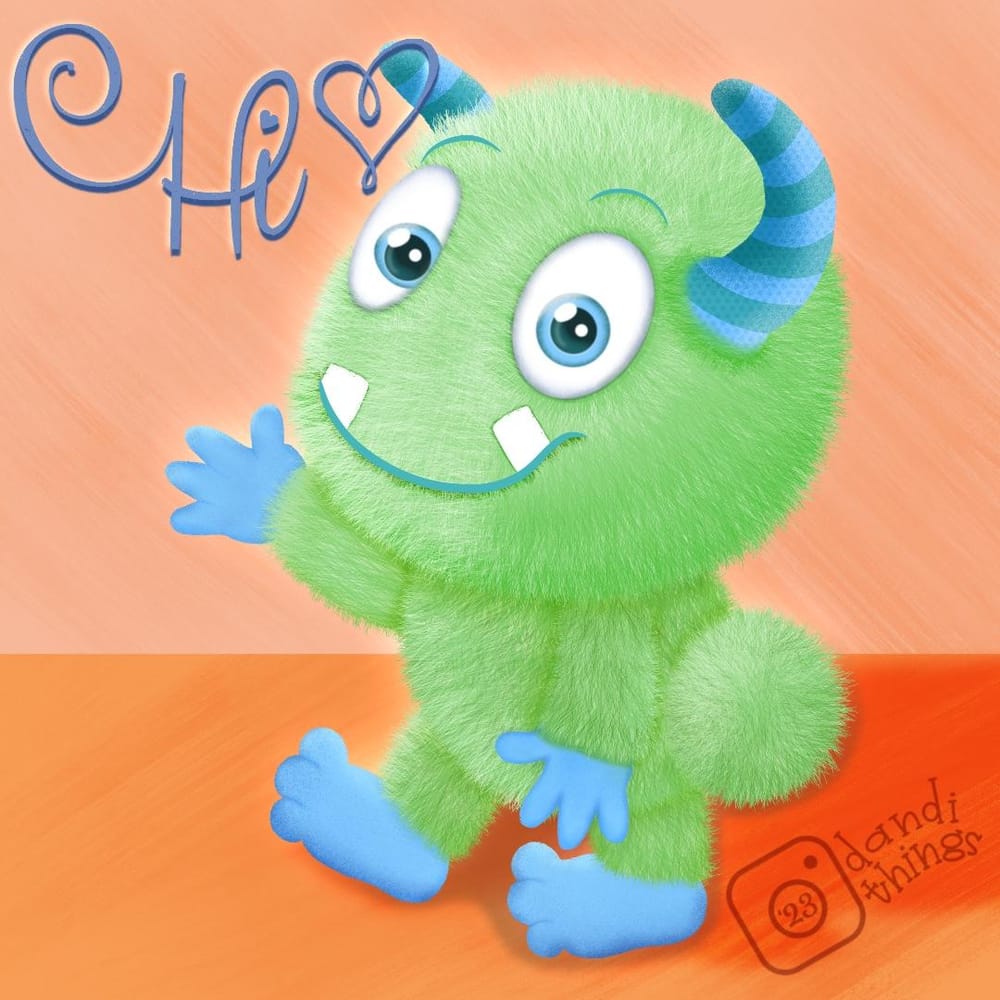 Hi Monster - image 2 - student project