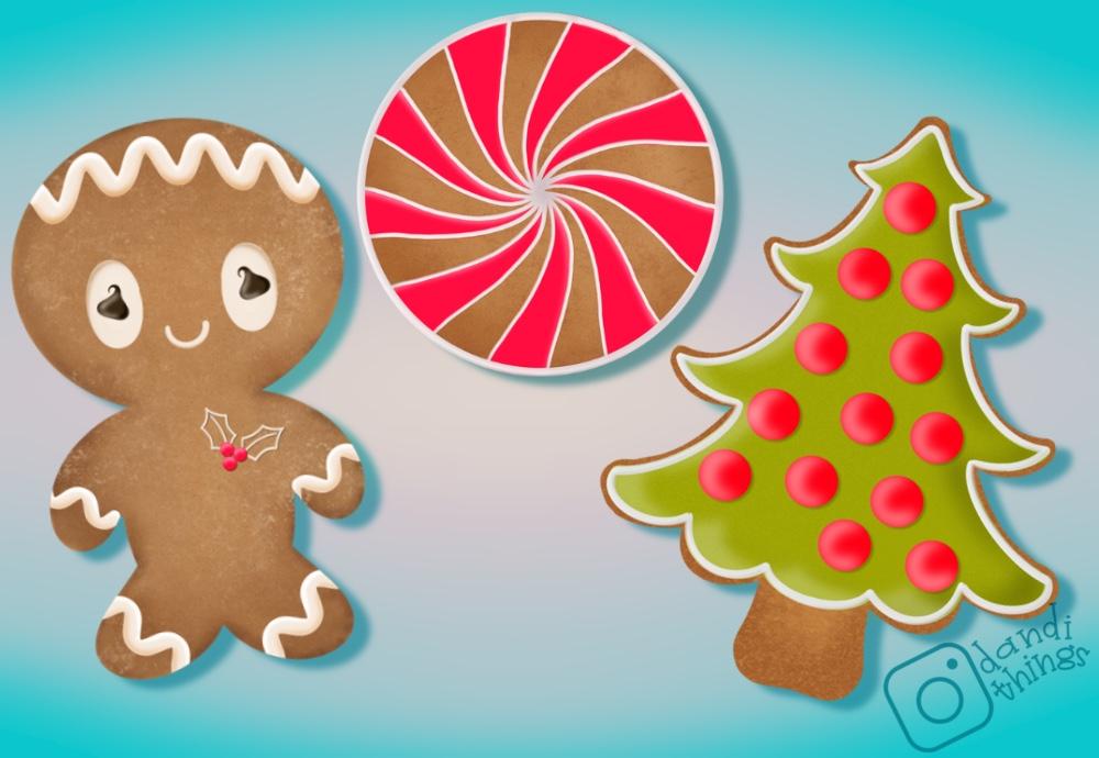 Christmas Ginger Cookies - image 1 - student project