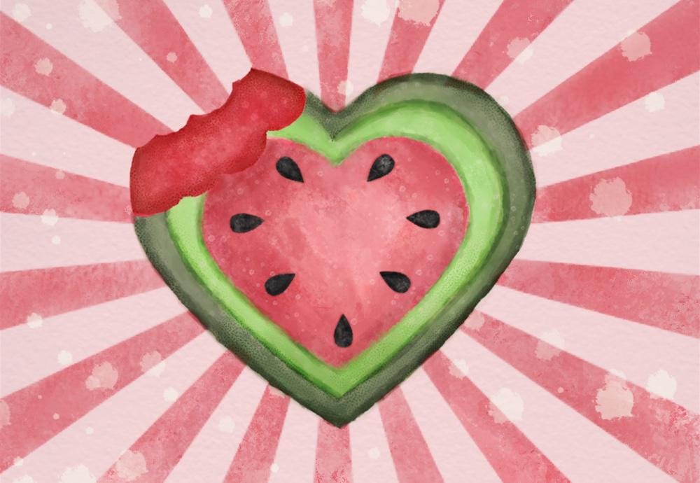 Heart Watermelon Revisited. - image 2 - student project