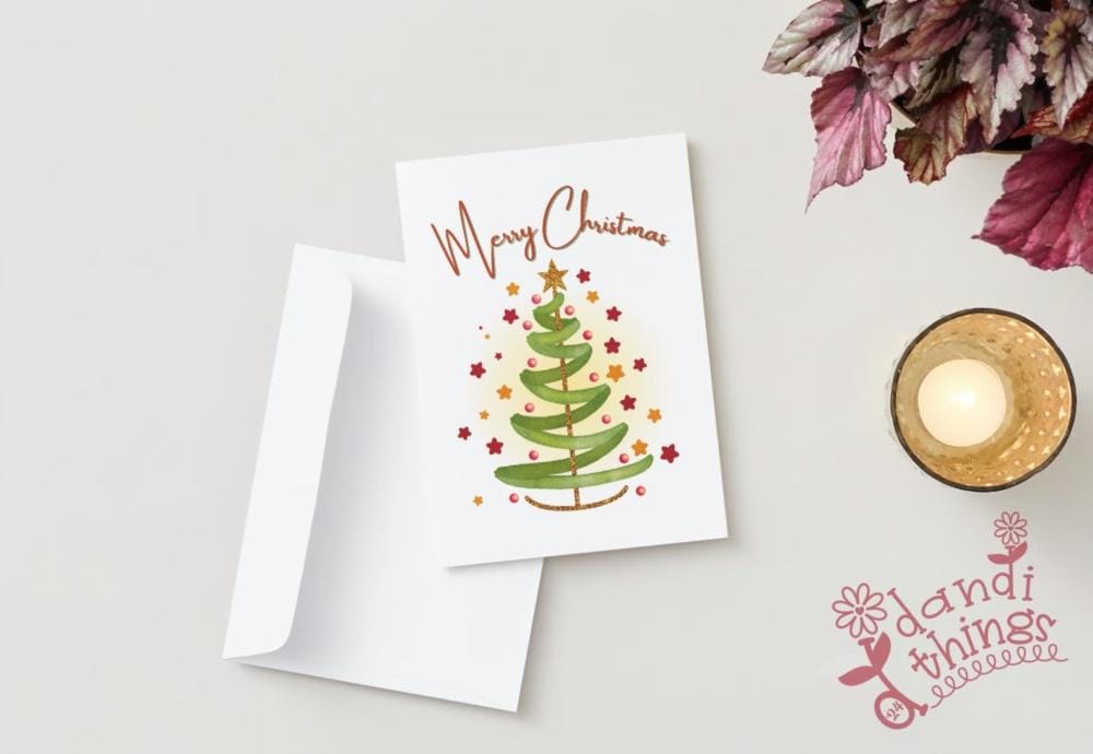 Watercolor Christmas Greetings - image 1 - student project