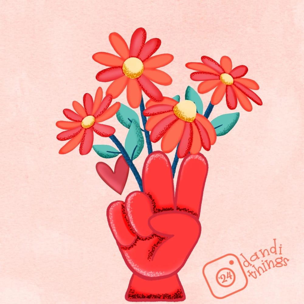 Peace and Daisies - image 1 - student project