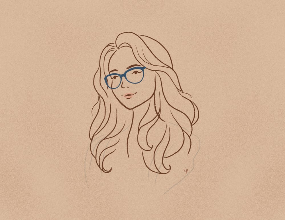 Drawing Stylized Hair: Tips for Portrait Illustration - image 3 - student project