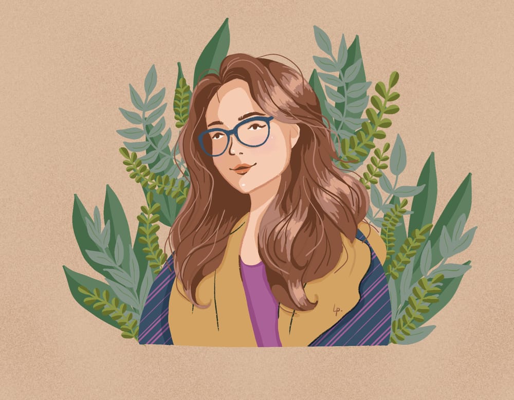 Drawing Stylized Hair: Tips for Portrait Illustration - image 2 - student project