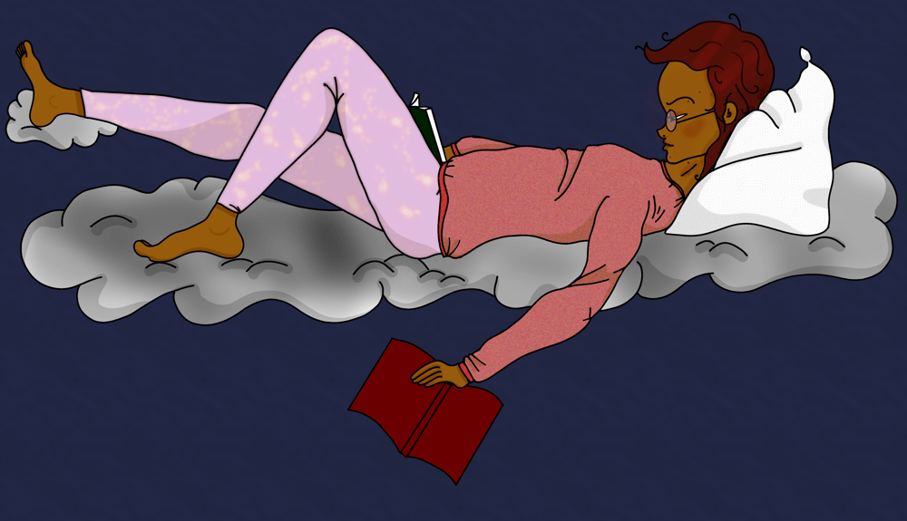 Reading in the clouds - image 1 - student project