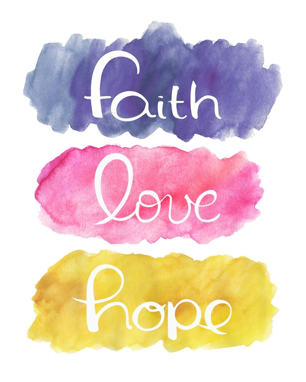 Hope Love Faith - image 2 - student project