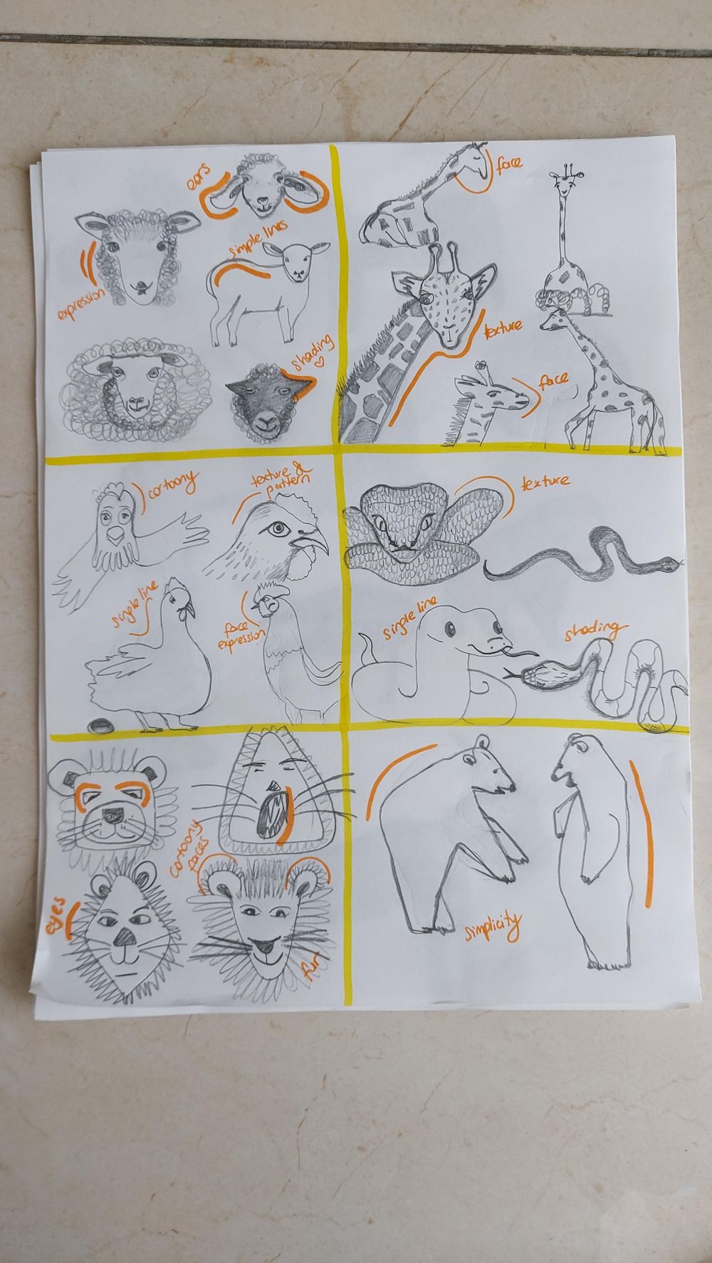 Berna's animals - image 3 - student project