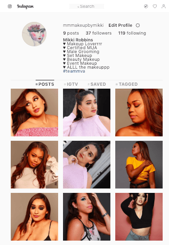 Theme: Makeup (Artist) - image 1 - student project