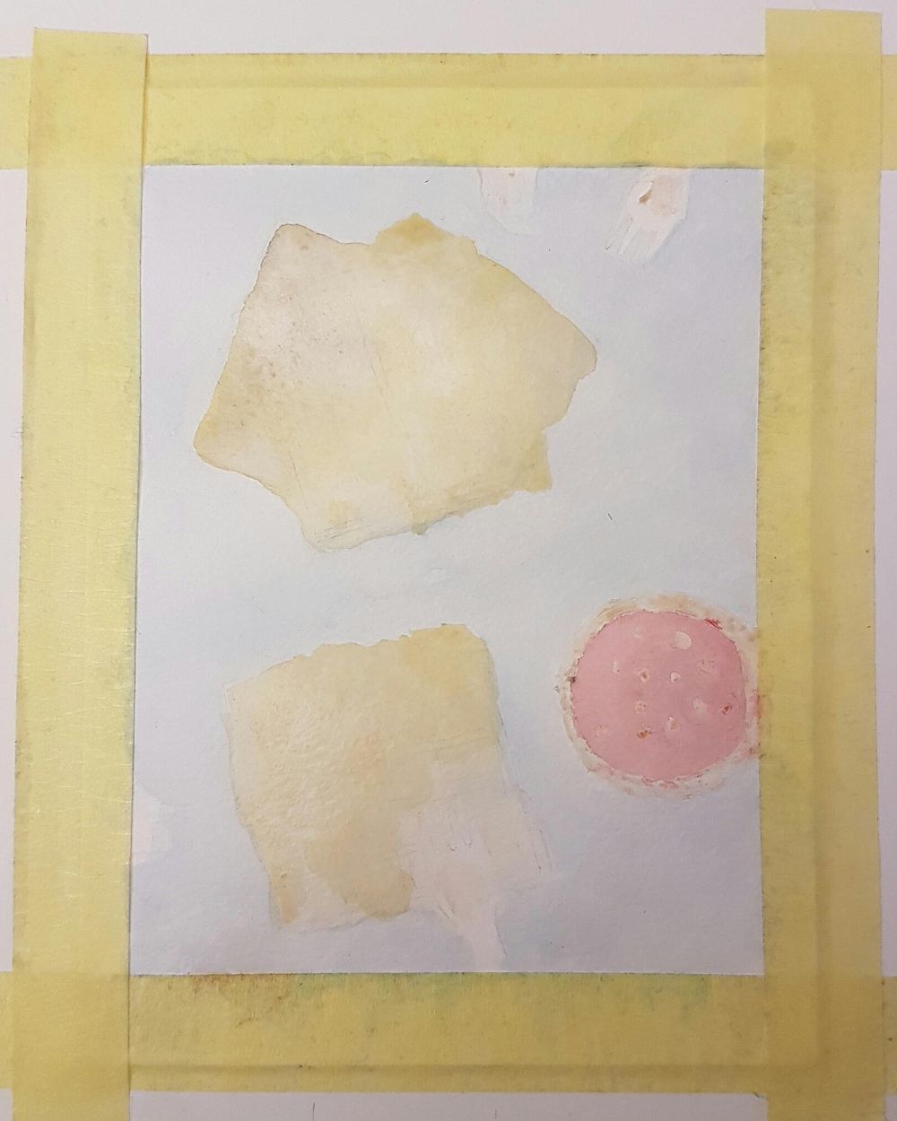 Practice Connecting things in Watercolor - Waffles - image 2 - student project