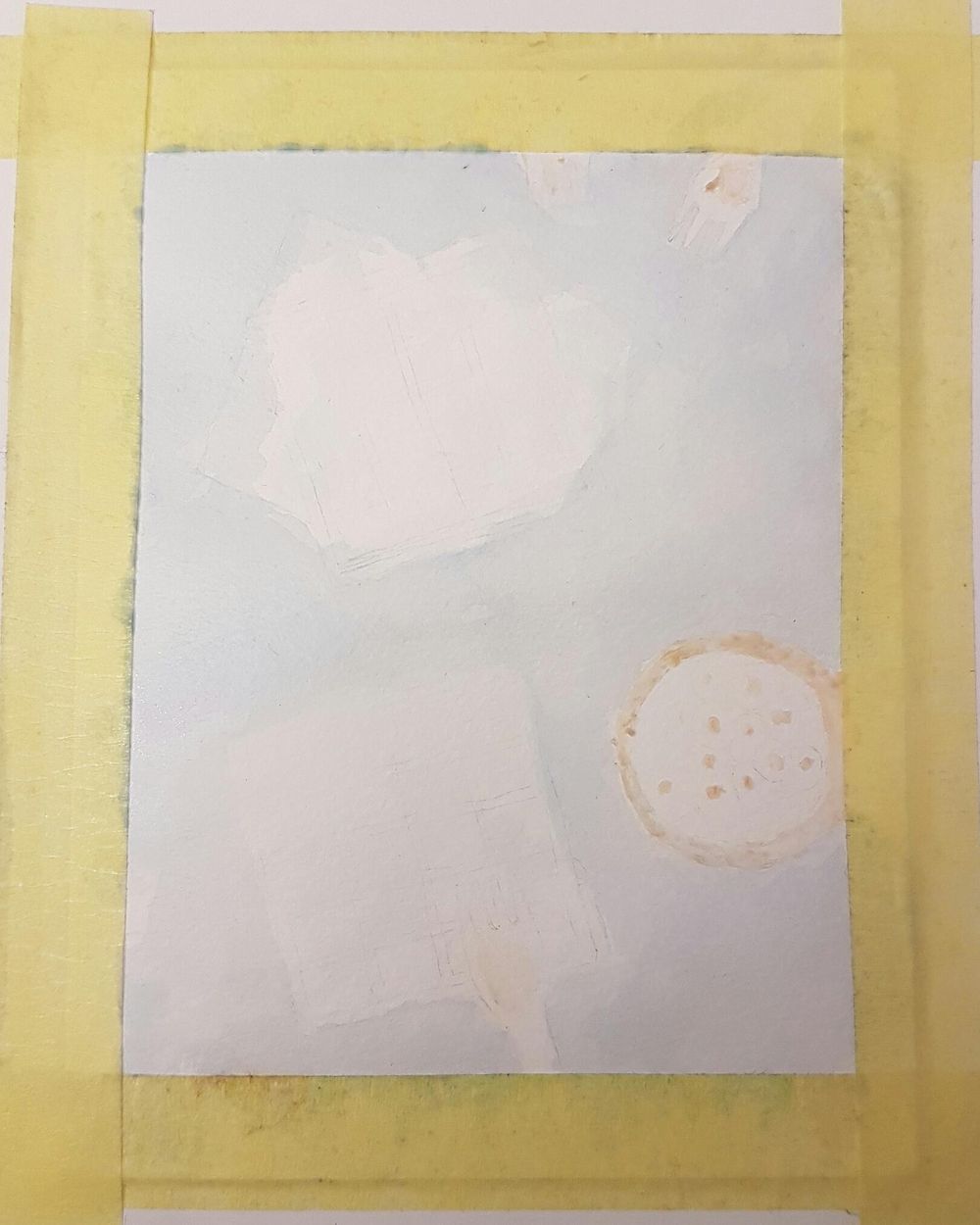 Practice Connecting things in Watercolor - Waffles - image 1 - student project