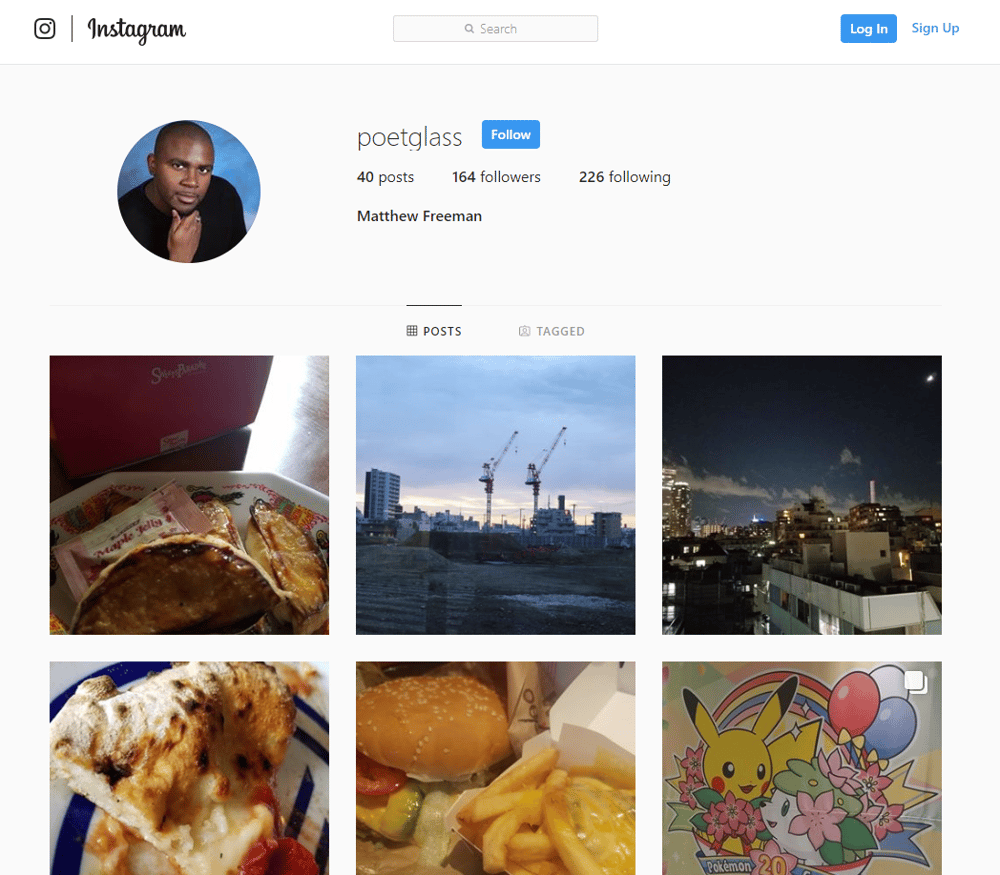 First Attempt at Instagram - image 1 - student project
