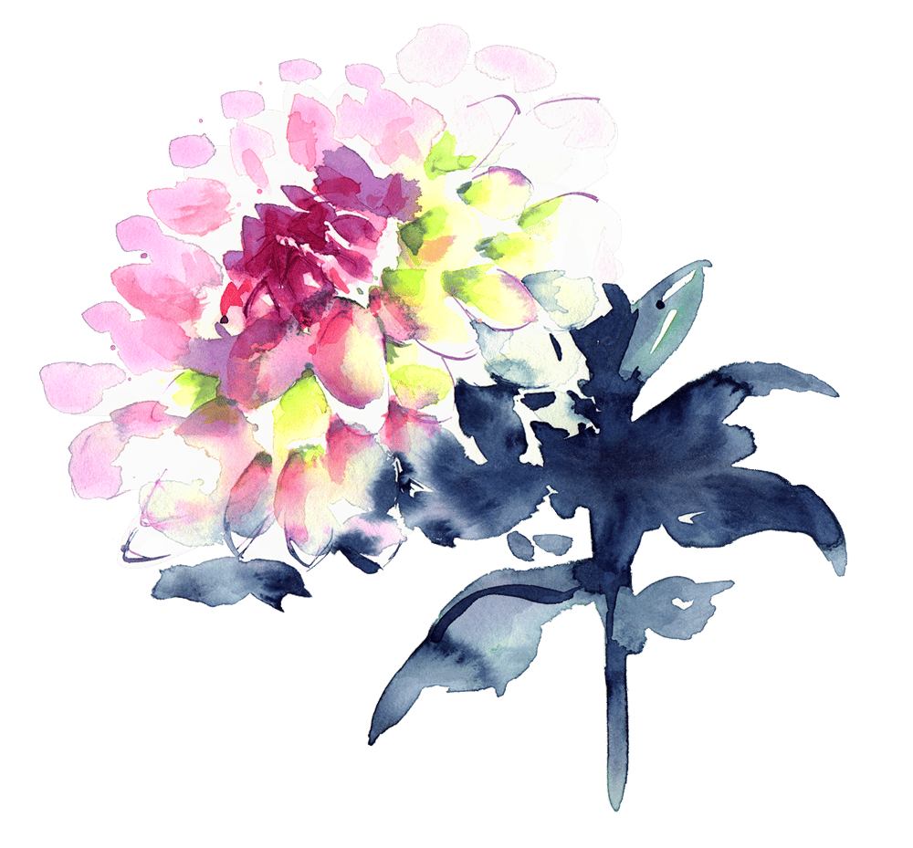 Dahlias Painterly style - image 3 - student project