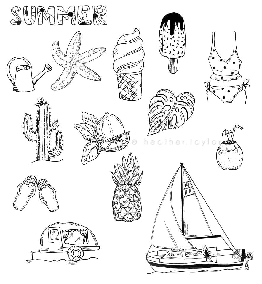 50-ish Doodles - image 3 - student project