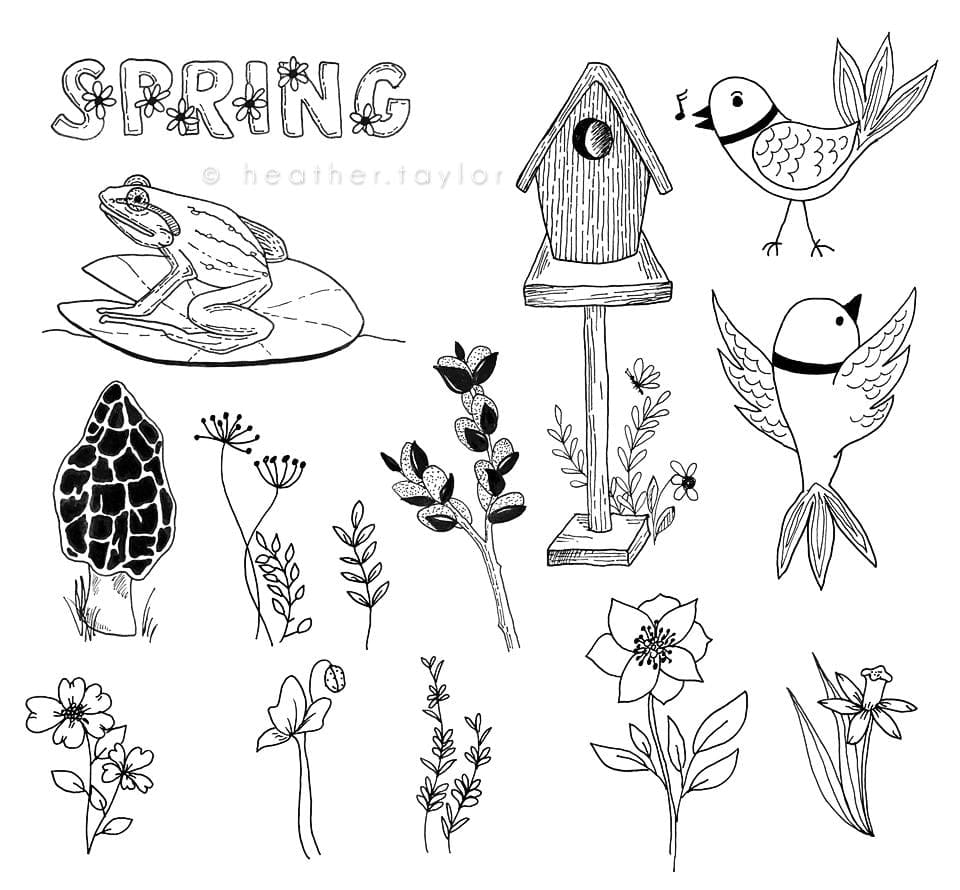 50-ish Doodles - image 2 - student project