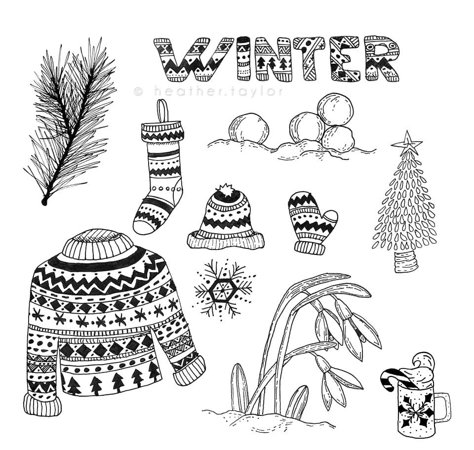 50-ish Doodles - image 1 - student project