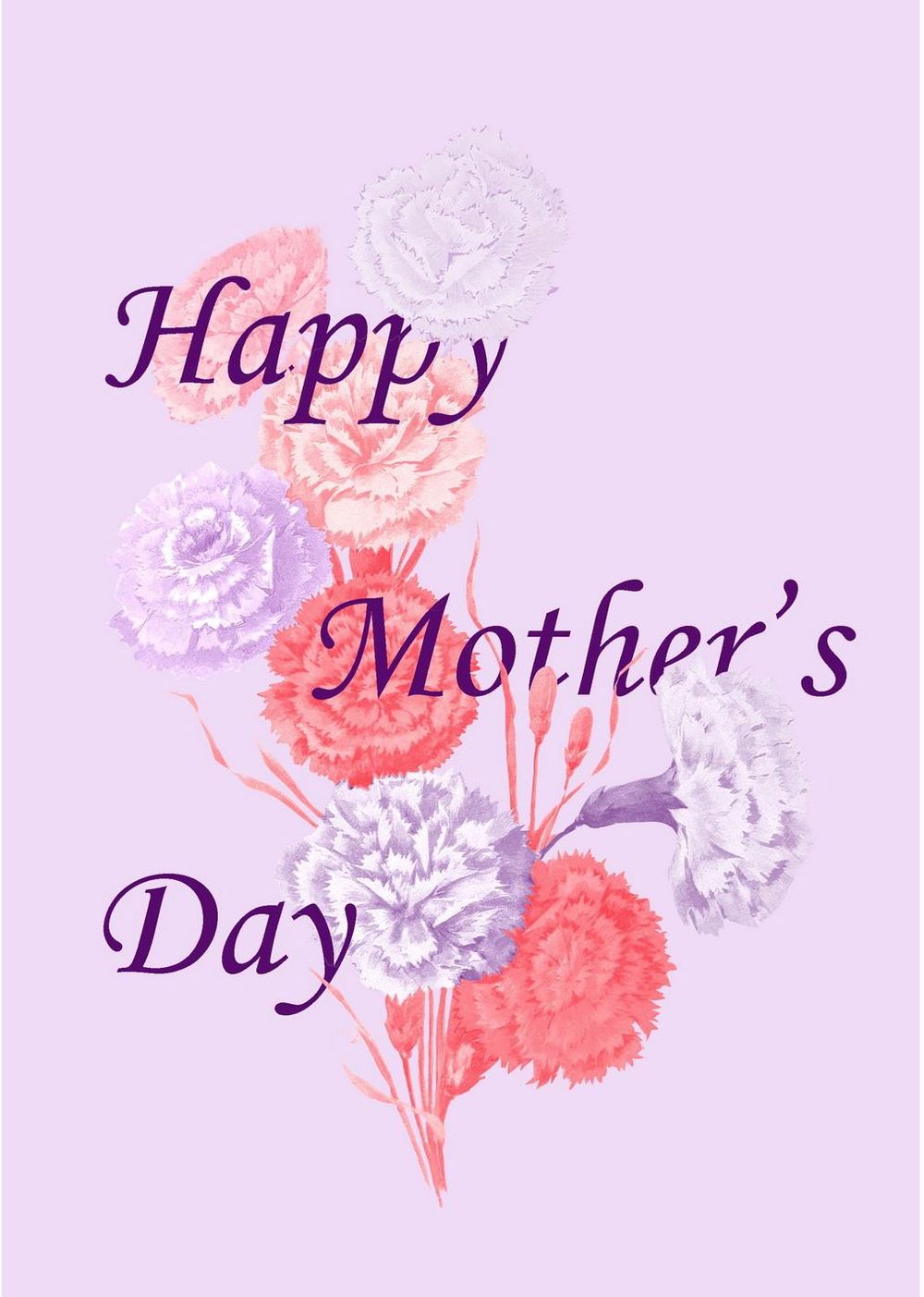 Mother's Day card and Book cover - image 3 - student project