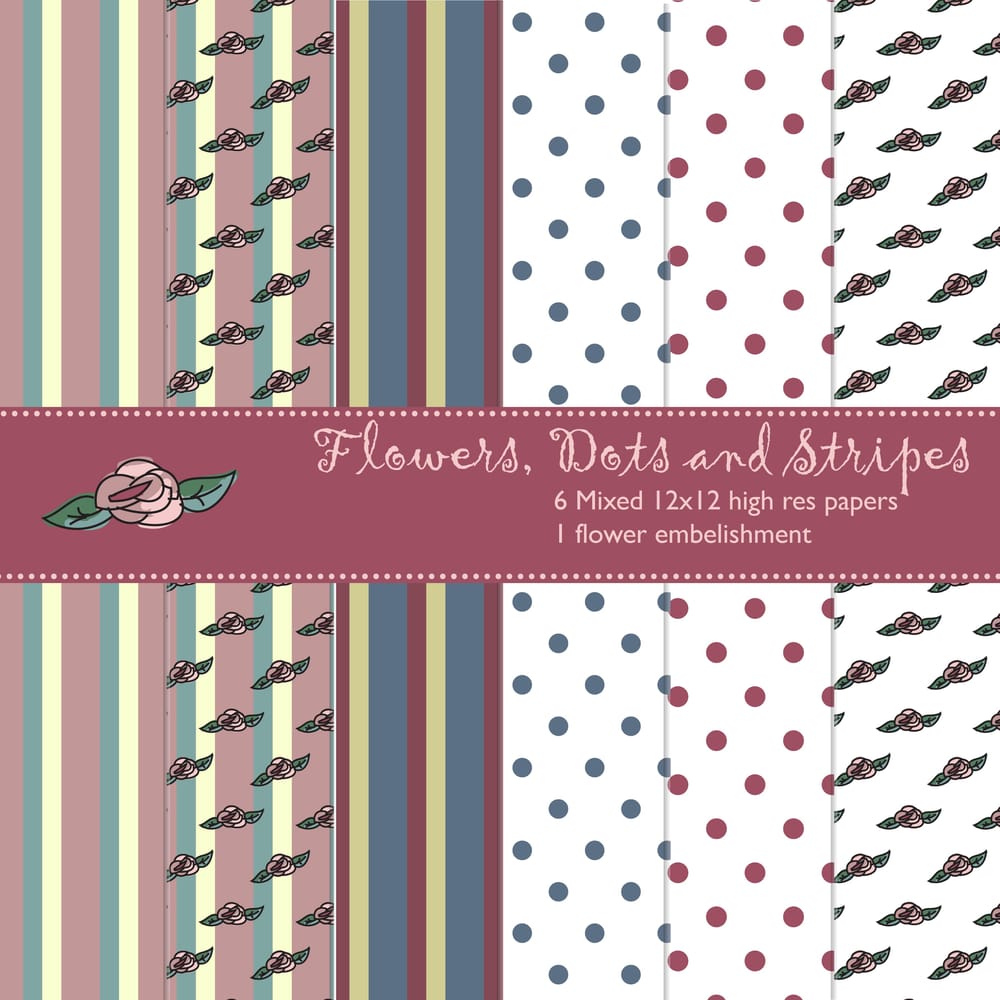 Scrapbook paper Skillshare Student Project