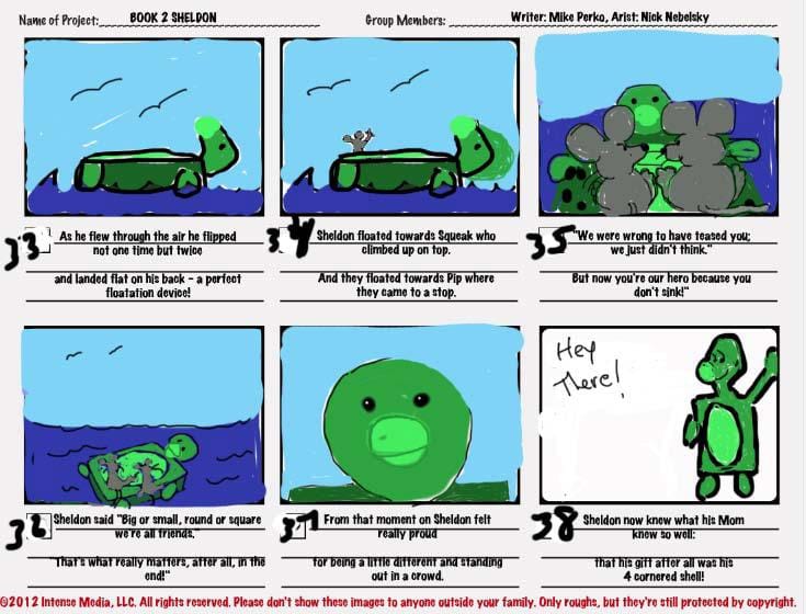Cornered! The story of a turtle with a "Square Shell." - image 6 - student project