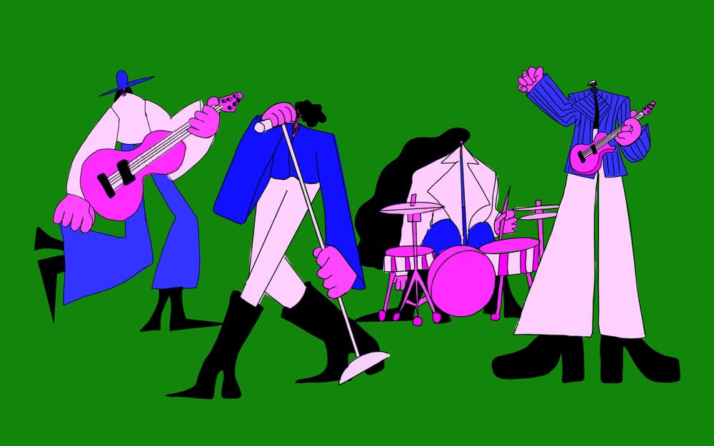 Music band - image 1 - student project