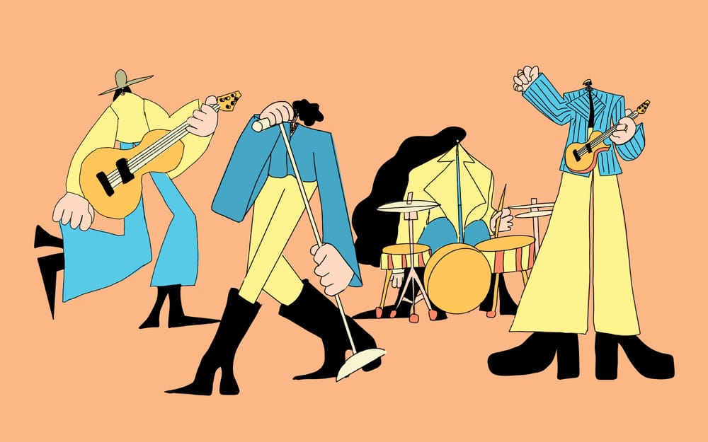 Music band - image 2 - student project
