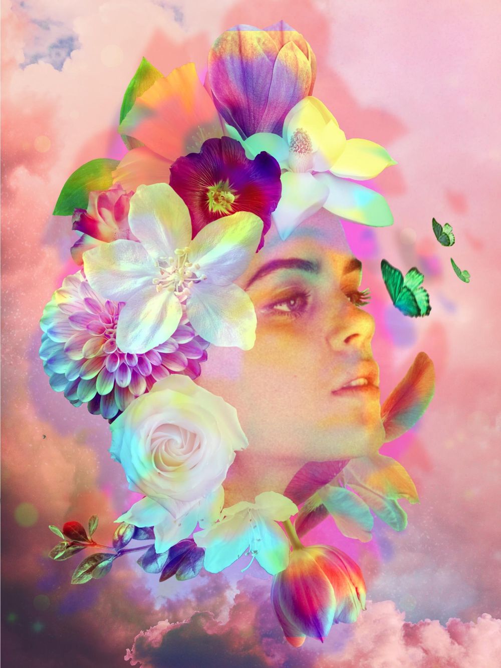 dreamy woman - image 2 - student project